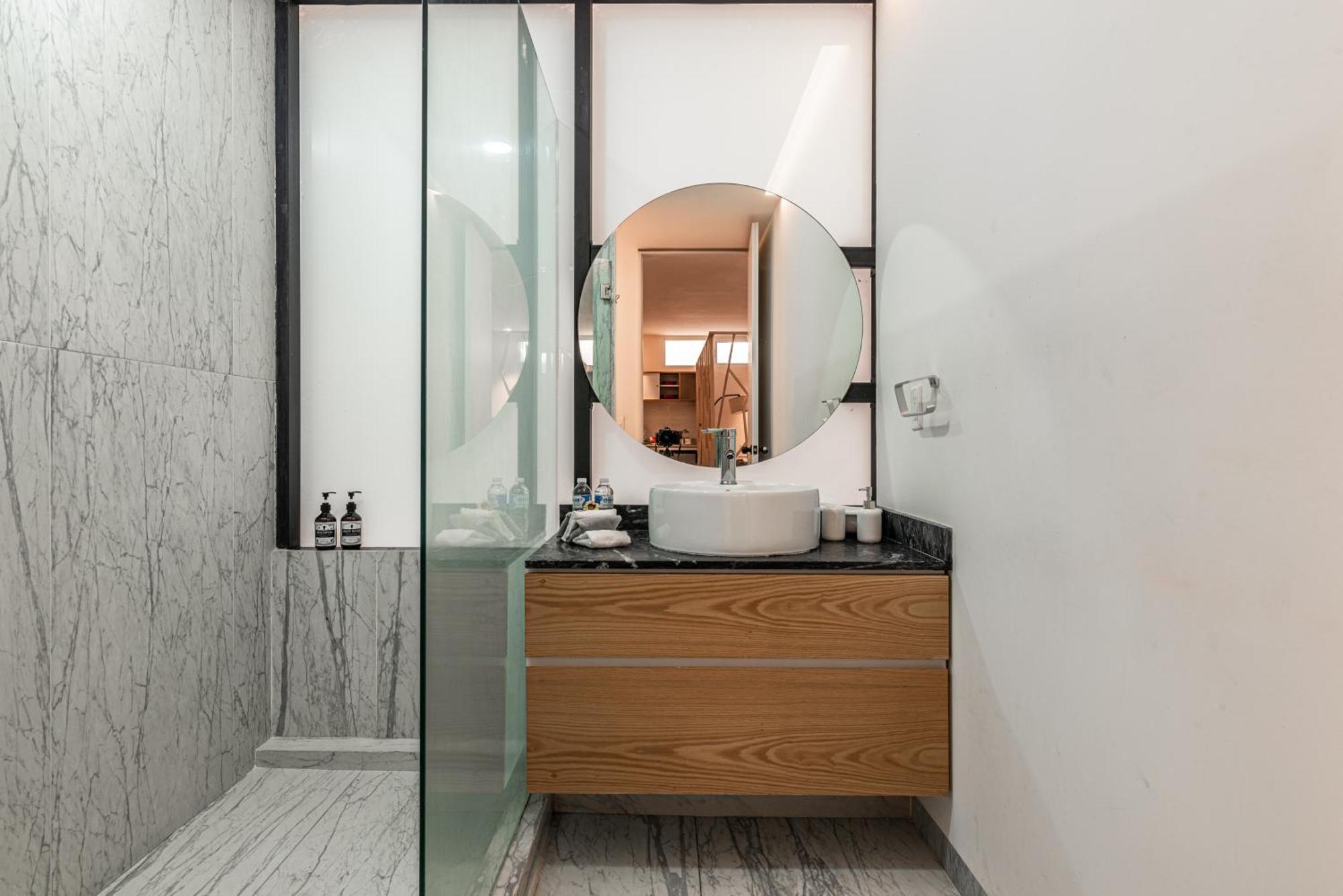 Cute Quiet Studio, Smart Tv, Six Flags 1 Km 멕시코 시 외부 사진